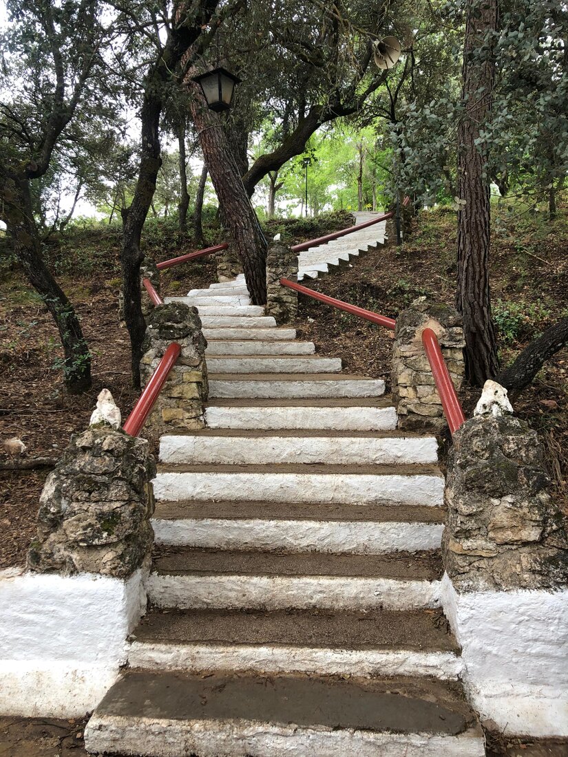 Habitación con literas del albergue de la finca